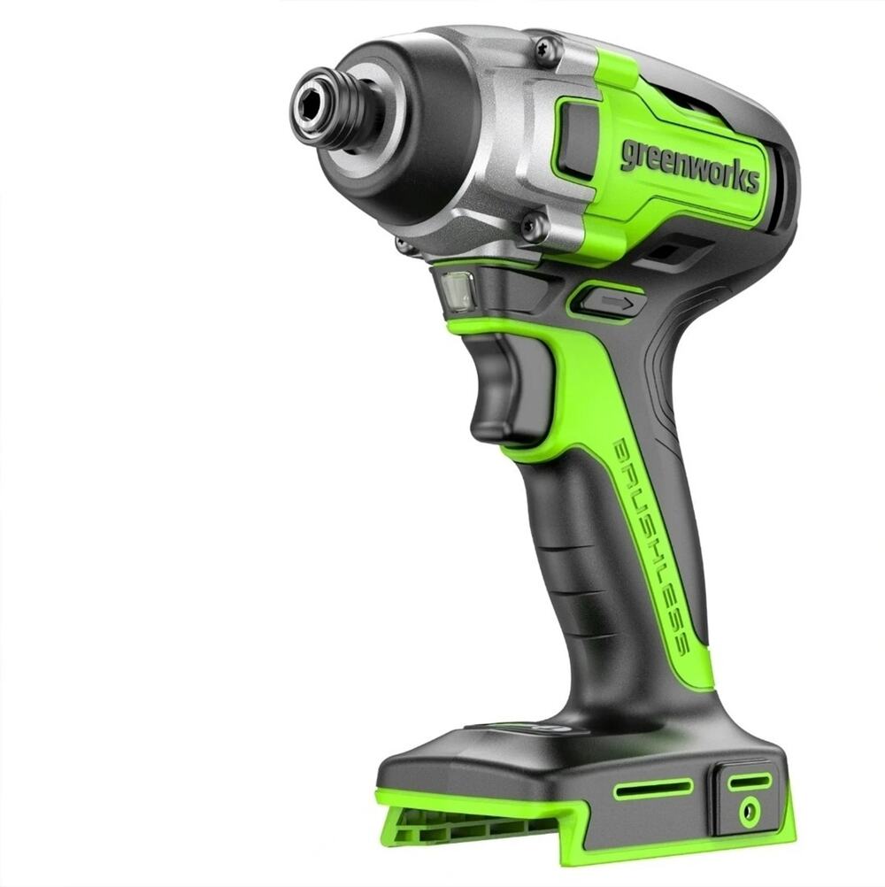 Greenworks 24V Brushless 1/4" Hex Chuck Impact Driver 24BID6 Tool Only
